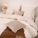 Pościel z mikrofibry 220x200 Cozy kremowa miś pluszowa I23 Pościel z mikrofibry 220x200 Cozy kremowa miś pluszowa I23