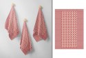 Ścierka kuchenna 40x60 Carino czerwona 008 żakardowa bawełniana Ścierka kuchenna 40x60 Carino czerwona 008 żakardowa bawełniana