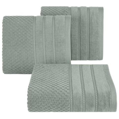 Ręcznik Adore 70x140 miętowy o strukturze krateczki 500 g/m2 Eurofirany Ręcznik Adore 70x140 miętowy o strukturze krateczki 500 g/m2 Eurofirany