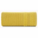 Ręcznik Cuba 5 70x140 musztardowy 500 g/m2 bawełniany Eurofirany Ręcznik Cuba 5 70x140 musztardowy 500 g/m2 bawełniany Eurofirany