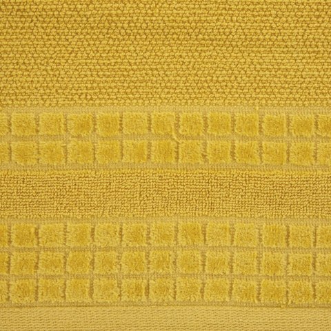 Ręcznik Cuba 5 70x140 musztardowy 500 g/m2 bawełniany Eurofirany Ręcznik Cuba 5 70x140 musztardowy 500 g/m2 bawełniany Eurofirany