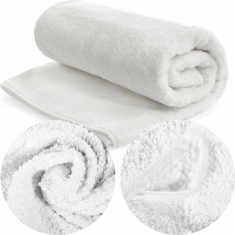 Ręcznik Gomez 70x140 biały bawełniany 500g/m2 Ręcznik Gomez 70x140 biały bawełniany 500g/m2