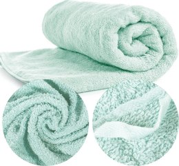 Ręcznik Gomez 70x140 miętowy bawełniany 500g/m2