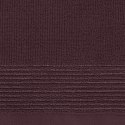 Ręcznik Lari 8 50x90 burgundowy z ozdobną bordiurą przetykaną błyszczącą nicią 500 g/m2 Eurofirany Ręcznik Lari 8 50x90 burgundowy z ozdobną bordiurą przetykaną błyszczącą nicią 500 g/m2 Eurofirany