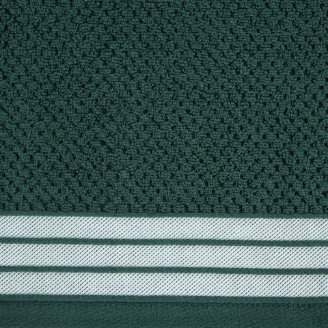 Ręcznik Madlen 7 50x90 zielony ciemny zdobiony bordiurą frotte 500 g/m2 Eurofirany Ręcznik Madlen 7 50x90 zielony ciemny zdobiony bordiurą frotte 500 g/m2 Eurofirany