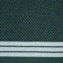 Ręcznik Madlen 7 70x140 zielony ciemny zdobiony kolorową frotte 500 g/m2 Eurofirany Ręcznik Madlen 7 70x140 zielony ciemny zdobiony kolorową frotte 500 g/m2 Eurofirany