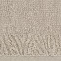 Ręcznik Margo 2 70x140 beżowy z ozdobną bordiurą przetykaną błyszczącą nicią 500 g/m2 Eurofirany Ręcznik Margo 2 70x140 beżowy z ozdobną bordiurą przetykaną błyszczącą nicią 500 g/m2 Eurofirany