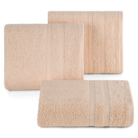 Ręcznik Milo 10 50x90 pomarańczowy jasny 500 g/m2 frotte bawełniany Eurofirany Ręcznik Milo 10 50x90 pomarańczowy jasny 500 g/m2 frotte bawełniany Eurofirany