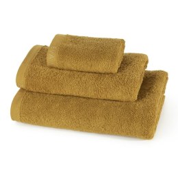 Ręcznik Venus 70x140 miodowy zdobiony haftem 550 g/m2 Eva Minge Eurofirany