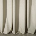 Zasłona 140x250 Rosa kremowa welurowa gotowa na przelotkach D91 Zasłona 140x250 Rosa kremowa welurowa gotowa na przelotkach D91