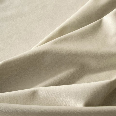 Zasłona 140x250 Rosa kremowa welurowa gotowa na przelotkach D91 Zasłona 140x250 Rosa kremowa welurowa gotowa na przelotkach D91