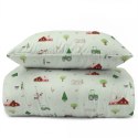 Pościel bawełniana 140x200 farma pastelowa drobne wzory 5441 A z jedną poszewką 70x80 XOXO DREAM Pościel bawełniana 140x200 farma pastelowa drobne wzory 5441 A z jedną poszewką 70x80 XOXO DREAM