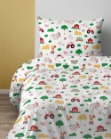 Pościel bawełniana 160x200 Wesoła Farma Mała 5439 A z jedną poszewką 70x80 XOXO DREAM Pościel bawełniana 160x200 Wesoła Farma Mała 5439 A z jedną poszewką 70x80 XOXO DREAM