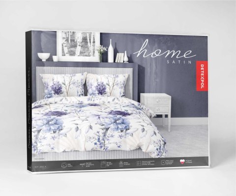 Pościel satynowa 140x200 akwarelowe kwiaty w odcieniach lawendy 5222 A Home Satin 41 Pościel satynowa 140x200 akwarelowe kwiaty w odcieniach lawendy 5222 A Home Satin 41
