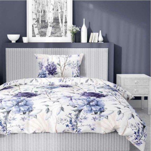Pościel satynowa 140x200 akwarelowe kwiaty w odcieniach lawendy 5222 A Home Satin 41 Pościel satynowa 140x200 akwarelowe kwiaty w odcieniach lawendy 5222 A Home Satin 41