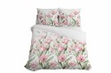 Pościel satynowa 160x200 Różowe kwiaty na białym tle 5328 A Home Satin 41 Pościel satynowa 160x200 Różowe kwiaty na białym tle 5328 A Home Satin 41