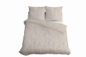 Pościel satynowa 160x200 beżowa liście 5087 A Home Satin 41 Pościel satynowa 160x200 beżowa liście 5087 A Home Satin 41