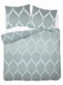 Pościel satynowa 160x200 miętowa geometryczna 5221 A Home Satin 41 Pościel satynowa 160x200 miętowa geometryczna 5221 A Home Satin 41