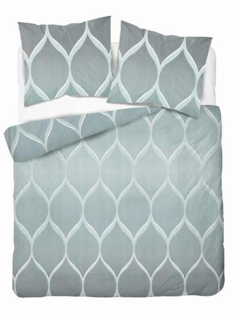 Pościel satynowa 160x200 miętowa geometryczna 5221 A Home Satin 41 Pościel satynowa 160x200 miętowa geometryczna 5221 A Home Satin 41