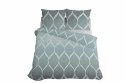 Pościel satynowa 160x200 miętowa geometryczna 5221 A Home Satin 41 Pościel satynowa 160x200 miętowa geometryczna 5221 A Home Satin 41
