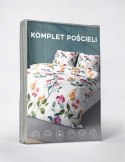Pościel z mikrofibry 220x200 Botaniczny kolorowy wzór 5033 A 65 Light Pościel z mikrofibry 220x200 Botaniczny kolorowy wzór 5033 A 65 Light