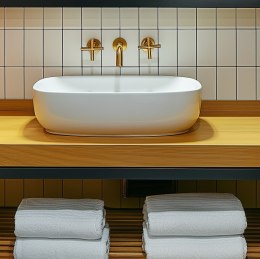 Ręcznik hotelowy 50x100 biały bawełniany 450 g/m2 frotte
