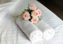 Ręcznik hotelowy 70x140 biały bawełniany 450 g/m2 frotte