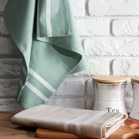 Ścierka kuchenna 50x70 Olivia 10 zielona Eurofirany Ścierka kuchenna 50x70 Olivia 10 zielona Eurofirany