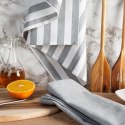 Komplet ścierek kuchennych 2szt 50x70 Karin 2 srebrna paski Eurofirany Komplet ścierek kuchennych 2szt 50x70 Karin 2 srebrna paski Eurofirany