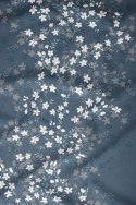 Pościel satynowa 160x200 granatowa kwiatuszki zapinana na suwak 5062 C KARO Satin Pościel satynowa 160x200 granatowa kwiatuszki zapinana na suwak 5062 C KARO Satin