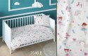 Poszewka bawełniana 50x60 baletnica biała kolorowa dziecięca zapinana na suwak 3546 B KARO Kraina Snów Poszewka bawełniana 50x60 baletnica biała kolorowa dziecięca zapinana na suwak 3546 B KARO Kraina Snów