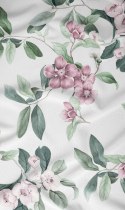 Poszewka bawełniana 50x60 zielona pudrowa kwiaty zapinana na suwak 5047 C KARO Bawełna Max Poszewka bawełniana 50x60 zielona pudrowa kwiaty zapinana na suwak 5047 C KARO Bawełna Max