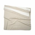 Koc bawełniany akrylowy 150x200 Tom Tailor beżowy kremowy pasy żakardowy Koc bawełniany akrylowy 150x200 Tom Tailor beżowy kremowy pasy żakardowy