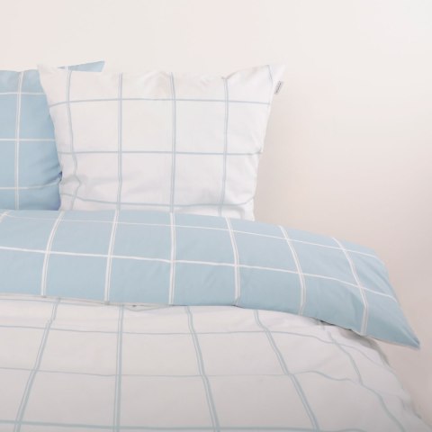 Pościel bawełniana 200x220 Tom Tailor błęktina biała kratka Renforce poszewki 80x80 Pościel bawełniana 200x220 Tom Tailor błęktina biała kratka Renforce poszewki 80x80