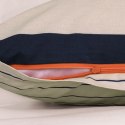Pościel bawełniana 200x220 Tom Tailor granatowa beżowa pasy Renforce poszewki 80x80 Pościel bawełniana 200x220 Tom Tailor granatowa beżowa pasy Renforce poszewki 80x80