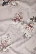 Poszewka satynowa 50x60 pudrowa różowa kwiaty zapinana na suwak 5067 A - Karo Satin 160 Poszewka satynowa 50x60 pudrowa różowa kwiaty zapinana na suwak 5067 A - Karo Satin 160