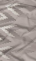 Poszewka satynowa 70x80 geometria beżowa zapinana na suwak 4799 F - Karo Satin 160