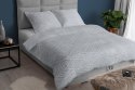 Poszewka satynowa 70x80 szara geometria zapinana na suwak 4878 C - Karo Satin 160 Poszewka satynowa 70x80 szara geometria zapinana na suwak 4878 C - Karo Satin 160