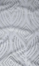 Poszewka satynowa 70x80 szara geometria zapinana na suwak 4878 C - Karo Satin 160 Poszewka satynowa 70x80 szara geometria zapinana na suwak 4878 C - Karo Satin 160