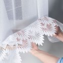 FELICJA Firanka żakardowa gotowa ze wzorem na samym dole na prosto, szerokość 300 x wysokość 160cm, kolor 001 biały 018989/FBP/0 FELICJA Firanka żakardowa gotowa ze wzorem na samym dole na prosto, szerokość 300 x wysokość 160cm, kolor 001 biały 018989/FBP/0