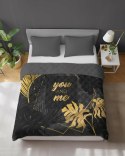Narzuta dekoracyjna 200x220 czarna szara złota you and me K 103 Holland 14 Narzuta dekoracyjna 200x220 czarna szara złota you and me K 103 Holland 14
