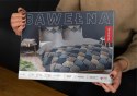 Pościel bawełniana 140x200 Łuski szara wzór geometryczny 4658 A Bawełna 37
