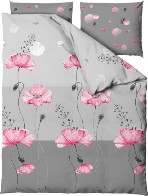 Pościel satynowa 140x200 Poppy Zaratex Pościel satynowa 140x200 Poppy Zaratex