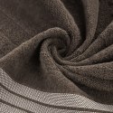 Ręcznik Pati 50x90 brązowy pasy frotte 500g/m2 Eurofirany Ręcznik Pati 50x90 brązowy pasy frotte 500g/m2 Eurofirany