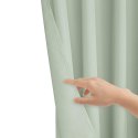 Zasłona gotowa 140x250 szałwiowa na przelotkach Viva do salonu