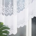 Firanka żakardowa gotowa 300x120 Genowefa biała 023419/FBL/001/300120/1