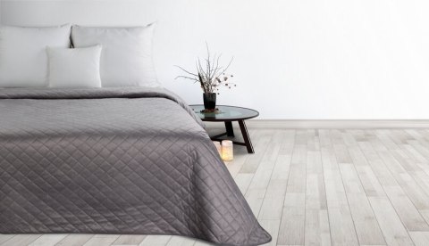 Narzuta dekoracyjna 170x210 Luiz 5 srebrna welurowa D91 Narzuta dekoracyjna 170x210 Luiz 5 srebrna welurowa D91