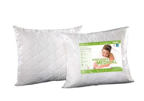 Poduszka antyalergiczna 60x90 Medical z zamkiem biała AMW Poduszka antyalergiczna 60x90 Medical z zamkiem biała AMW