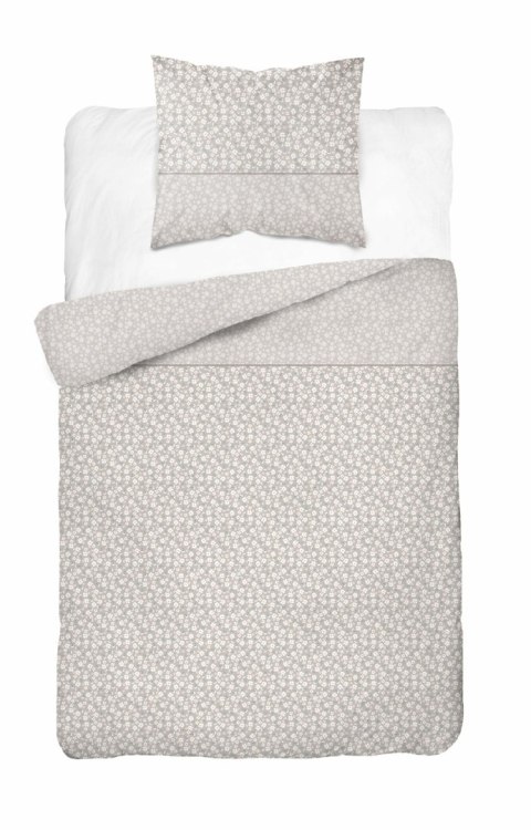 Pościel bawełniana 140x200 Beżowa w drobne kwiatki - romantyczny wzór, 100% bawełna - 5336 B - Soft Meadow Pościel bawełniana 140x200 Beżowa w drobne kwiatki - romantyczny wzór, 100% bawełna - 5336 B - Soft Meadow