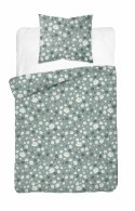 Pościel bawełniana 140x200 Zielona w stokrotki - letni motyw kwiatowy, 100% bawełna - 5337 B - Soft Meadow Pościel bawełniana 140x200 Zielona w stokrotki - letni motyw kwiatowy, 100% bawełna - 5337 B - Soft Meadow